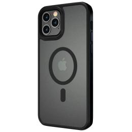 Чохол-накладка EpiK Metal Buttons with MagSafe для Apple iPhone 12 Pro Black