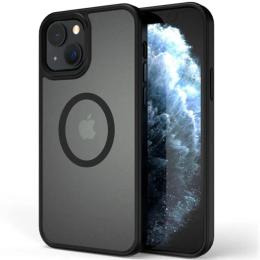 Чохол-накладка EpiK Metal Buttons with MagSafe для Apple iPhone 13 (6. Black