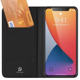 Чохол-книжка Dux Ducis Card для Apple iPhone 14 Pro Black з кишенею для візиток