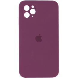 Чохол-накладка Infinity Square Full Camera Protective (AA) для Apple iPhone 11 Pro Maroon