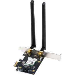 Мережевий адаптер Asus PCE-AX1800 MU-MIMO OFDMA Bluetooth 5.2 PCI Express WPA3