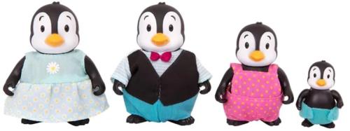 Набір ігрових фігурок Lil Woodzeez Сімя пінгвінів (WZ6664Z)