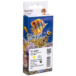 Картридж для принтера BARVA Canon CLI-426Y (4559B001) Yellow 450 ст (IC-426Y)