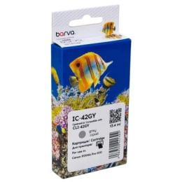 Картридж для принтера BARVA Canon CLI-42GY (6390B001) Gray 900sh (IC-42GY)
