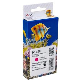 Картридж для принтера BARVA Canon CLI-42M (6386B001) 900sh Magenta (IC-42M)