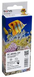 Картридж для принтера BARVA Canon CLI-451GY XL (6476B001) Gray 3350 ст (IC-451XL-GY)