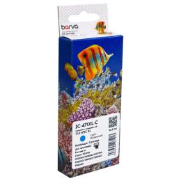 Картридж для принтера BARVA Canon CLI-471C XL (0347C001) Cyan 715 cт (IC-471XL-C)