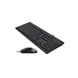 Комплект клавіатура та миша A4Tech KR-83+OP-720S Black