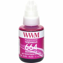Чорнило для принтера WWM Epson L100/120/200/300/350/3100 Magenta 140 мл, водорозчинні (E664M)