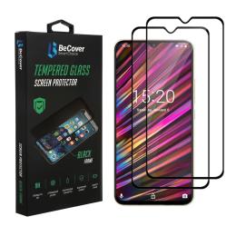 Захисне скло BeCover для Doogee X95 Black