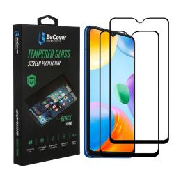 Захисне скло BeCover для Xiaomi Redmi 10C Black