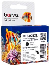 Картридж для принтера BARVA Canon PG-540 XL (5222B001) Black 600 cт (IC-540BXL)