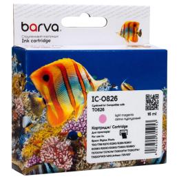 Картридж для принтера BARVA Epson T0816/T0826 XL (C13T11164A10/C13T11264A10) Light Magenta 610ст (IC-0826)