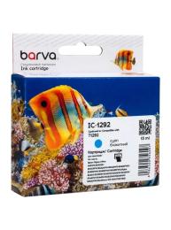 Картридж для принтера BARVA Epson T1292 (C13T12924011/C13T12924012) Cyan 500ст (IC-1292)