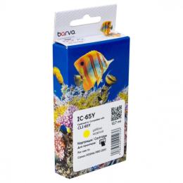 Картридж для принтера BARVA Canon CLI-65Y (4218C001) Yellow 295sh (IC-65Y)