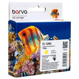 Картридж для принтера BARVA Epson T1294 (C13T12944011/C13T12944012) Yellow 630ст (IC-1294)