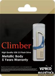 Флеш память Verico Climber 32GB Blue (1UDOV-RFBE33-NN)