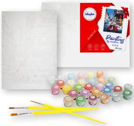 Картина за номерами Ідейка KHO4890 Неонова краса 40х50см