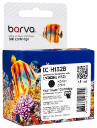 Картридж для принтера BARVA HP 132 C9362HE Black 13 мл (IC-H132B)