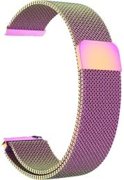 Ремінець для смарт-годинника BeCover Milanese Style для Xiaomi Mi Watch (20mm)/Garmin V Rainbow
