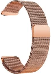 Ремінець для смарт-годинника BeCover Milanese Style для Xiaomi iMi KW66 (22mm)/Mi Watch Rose Gold