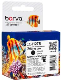 Картридж для принтера BARVA HP 27 C8727AE Black 19 мл (IC-H27B)
