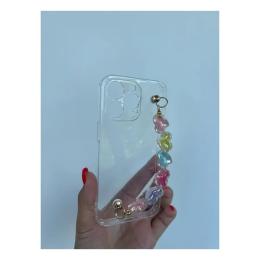 Чохол-накладка Infinity Glamour Cute Love для iPhone 12 Pro Max Transparent