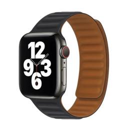 Ремінець для смарт-годинника Infinity Silicon Magnetic Apple Watch 38mm/40mm/41mm Black S/M