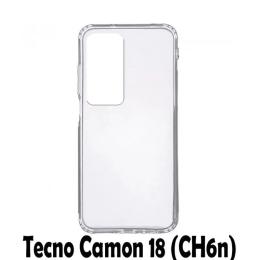 Чохол-накладка BeCover Silicone Case для Tecno Camon 18 (CH6n) Transparent