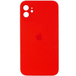 Чохол-накладка EpiK Silicone Case Square Full Camera Protective (AA) для Apple iPhone 11 Red
