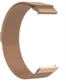 Ремінець для смарт-годинника BeCover Milanese Style Garmin Vivoactive 3 (20mm)/3 Music/Vivomove HR/Viv Brown 707712