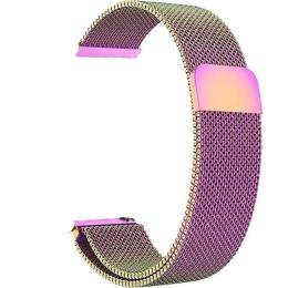 Ремінець для смарт-годинника BeCover Milanese Style Motorola Moto 360 2nd Gen. Mens (20mm) Rainbow 707726