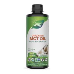 Натуральна добавка і екстракт Natures Way 100% Organic MCT Oil - 16 oz (2022-10-1088)