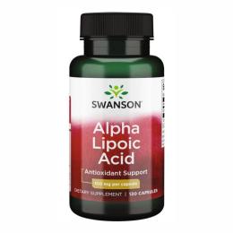 Натуральна добавка і екстракт Swanson Alpha Lipoic Acid 100 mg - 120 caps (100-76-7937499-20)