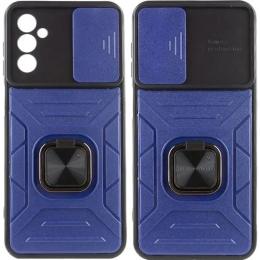 Чохол-накладка Infinity Camshield Flash Ring для Samsung Galaxy M23 5G/M13 4G Blue ударостійкий