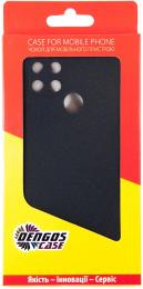 Чохол-накладка DENGOS Carbon для Realme C25Y Black (DG-TPU-CRBN-145)