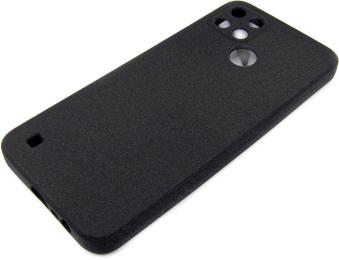 Чохол-накладка DENGOS Carbon для Realme C21Y Black (DG-TPU-CRBN-146)