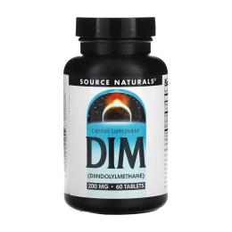 Натуральна добавка і екстракт Source Naturals DIM 200mg - 60 tabs (2023-10-2708)