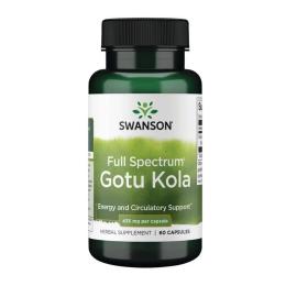 Натуральна добавка і екстракт Swanson Full Spectrum Gotu Kola 435mg - 60 caps (100-33-0175568-20)