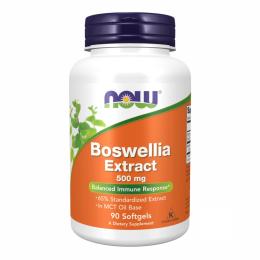 Натуральна добавка і екстракт Now Foods Boswellia Extract 500 mg - 90 sgels (2022-10-0118)