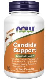 Натуральна добавка і екстракт Now Foods Candida Support - 90 vcaps (2022-10-0102)