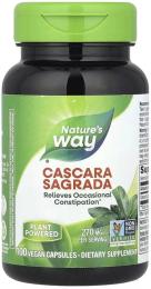 Натуральна добавка і екстракт Natures Way Cascara Sagrada - 100 vcaps (2023-10-6407)