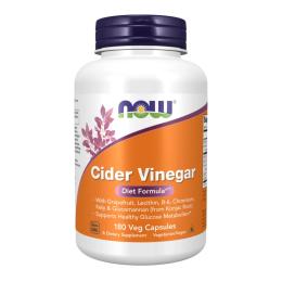 Натуральна добавка і екстракт Now Foods Cider Vinegar - 180 vcaps (2023-10-3797)