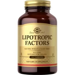 Натуральна добавка і екстракт Solgar Lipotropic Factors - 100 Tabs (2022-10-1533)