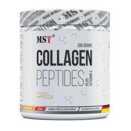 Натуральна добавка і екстракт MST Collagen Peptides + Vitamin C (300 g, green apple) (23007-02)