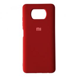 Чохол-накладка EpiK Silicone Cover Full для Xiaomi Poco X3 NFC Red