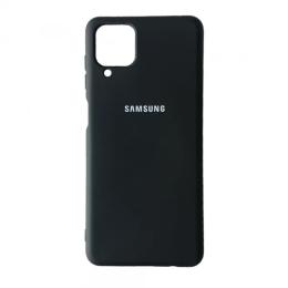 Чохол-накладка EpiK Silicone Cover Full для Samsung A12/M12 (A125/M127) Black