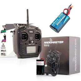 RadioMaster TX12 MKII ELRS M2 з акумулятором RadioMaster 21700