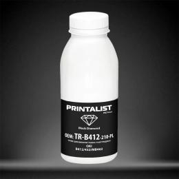 Принтерний тонер Printalist TR-B412-210-PL Black 210г