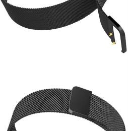 Ремінець для смарт-годинника BeCover Milanese Style Samsung Galaxy 20mm/Watch 5//42mm/Active/3 /Gear S Gray (707673)